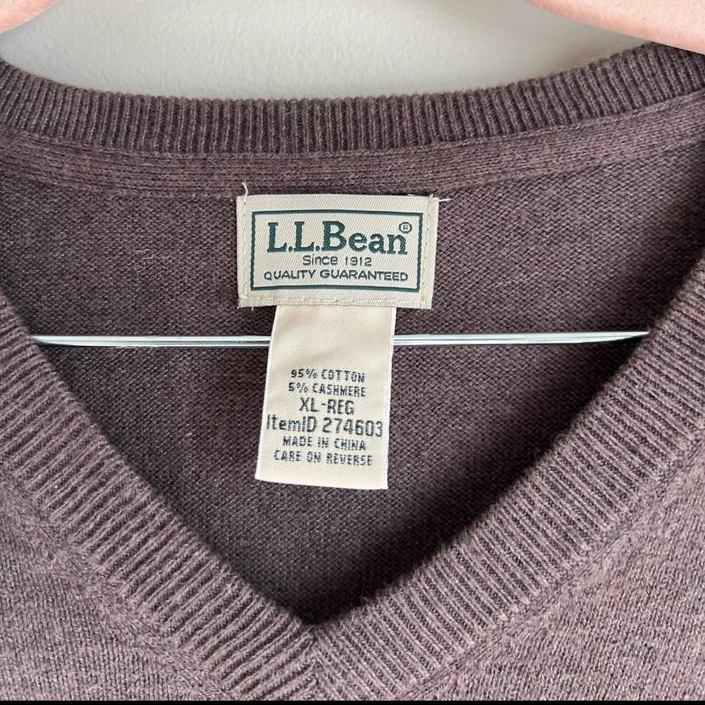 LL Bean Cashmere Blend long sleeve